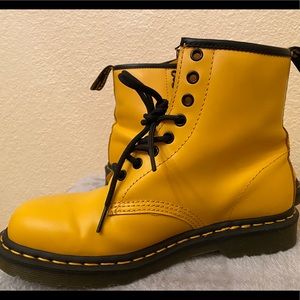 Yellow Dr Martens